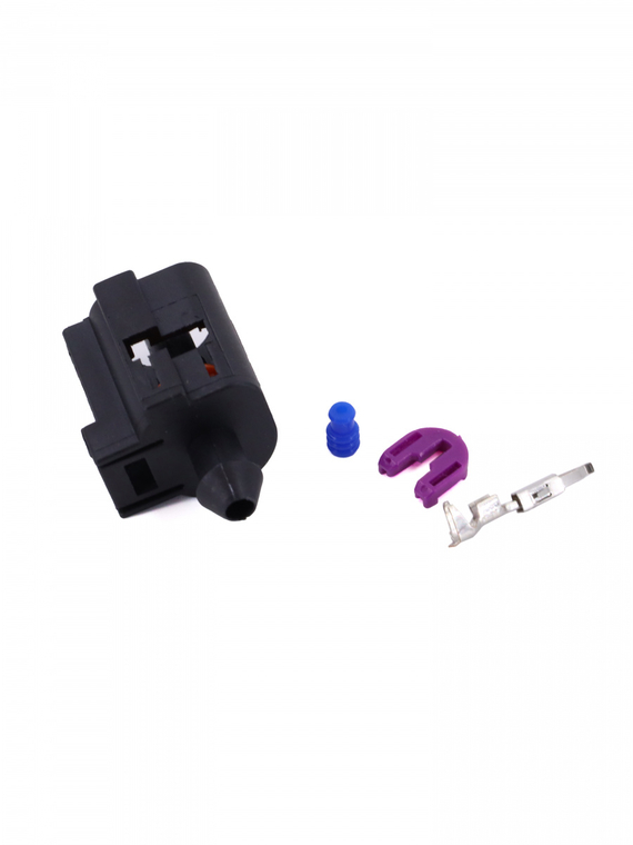 Разъем 1J0973081 1-но конт. датчика давления масла VW/AUDI/SEAT/SKODA,VOLTON