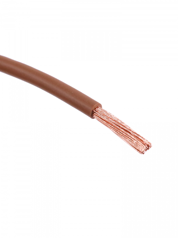 Провод ПВАМ 2,5 кв.мм, 10м (коричневый)