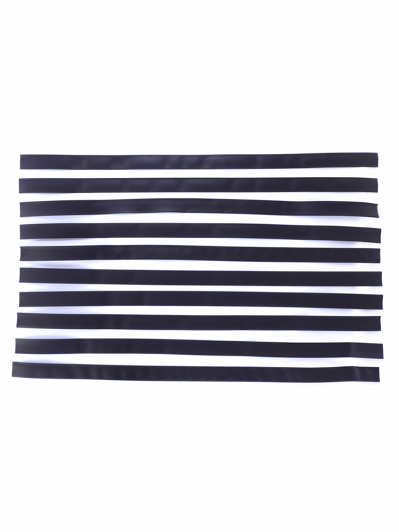 Трубка термоусадочная 10 шт Ф 25/12,5 (по 1 м)