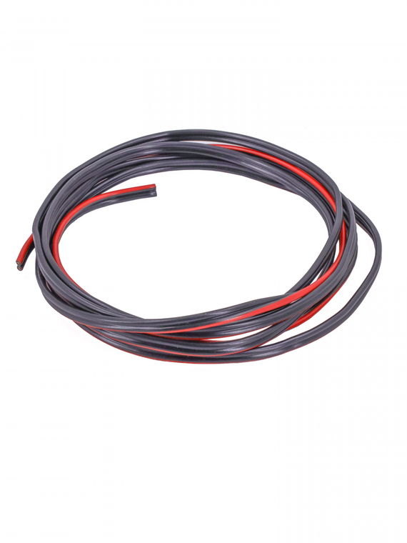 Кабель акустический ШВПМ 2х1,5 мм², красно-черн. медный 3 метра VOLTON