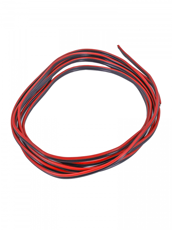 Кабель акустический ШВПМ 2х1,0 мм², красно-черн. медный 3 метра