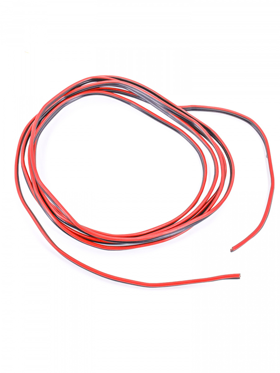 Кабель акустический ШВПМ 2х1,0 мм², красно-черн. медный 3 метра