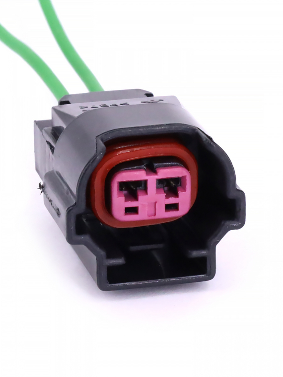 Разъем 06A973722 2-х конт. топливной форсунки VAG,AUDI A4 V6 2002 с проводами