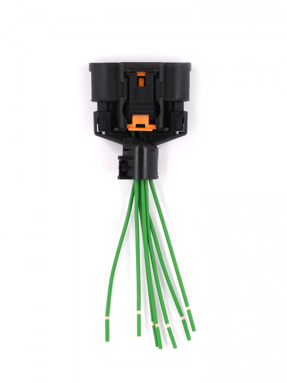 Разъем 1930-0958 7-ми конт. к катуш. зажиг. для а/м Opel, Chevrolet с проводами