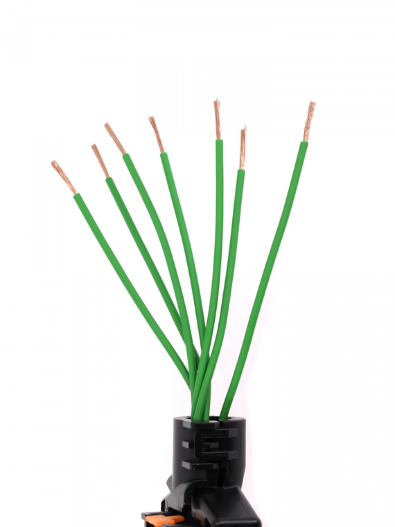 Разъем 1930-0958 7-ми конт. к катуш. зажиг. для а/м Opel, Chevrolet с проводами