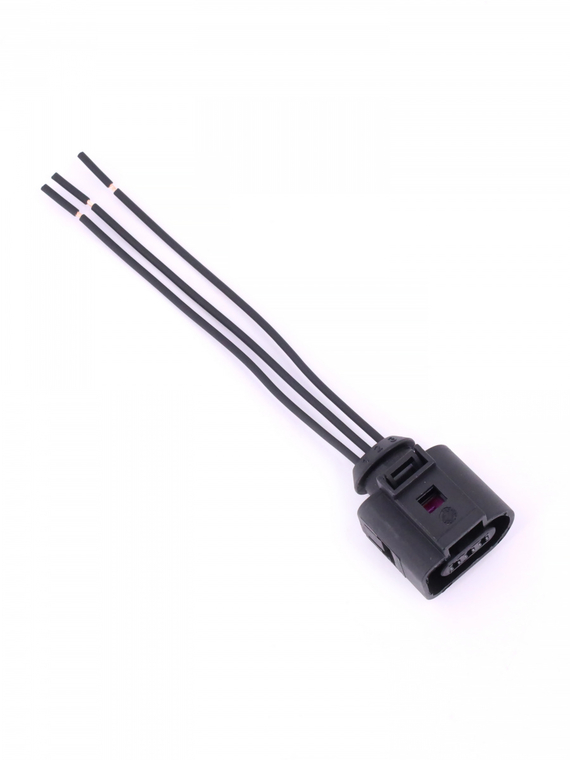 Разъем 1J0973703 3-х конт. датчика уровня масла VAG,Аudi,Seat с проводами, VOLTON