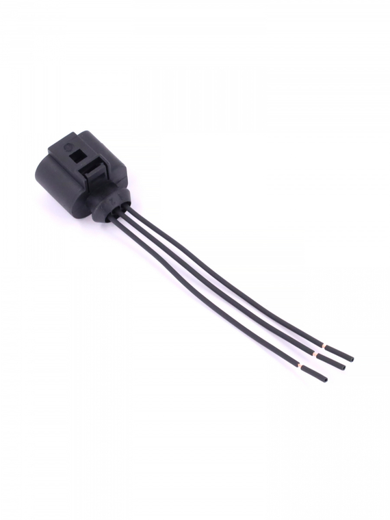 Разъем 1J0973703 3-х конт. датчика уровня масла VAG,Аudi,Seat с проводами, VOLTON