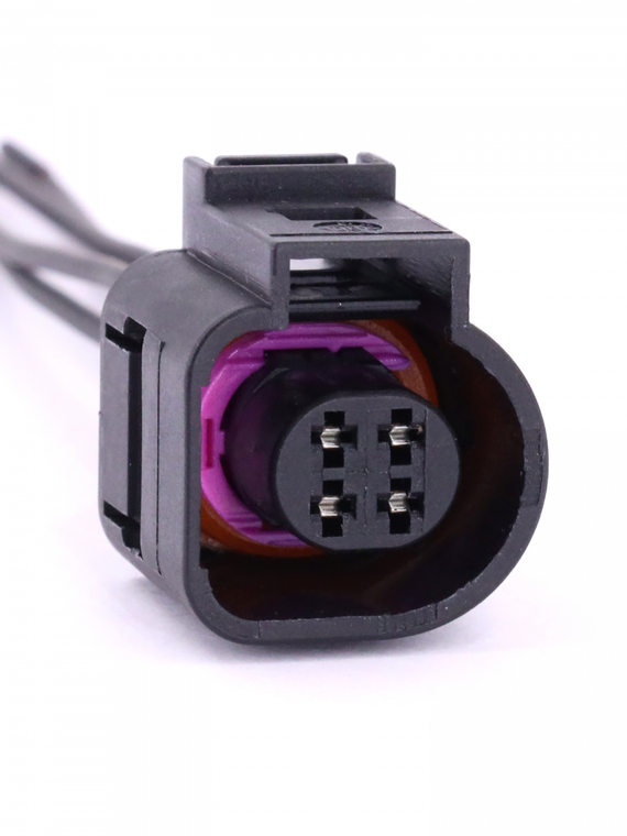 Разъем 4B0973712 4-х конт. датчика температуры VAG,Audi, Ford с проводами