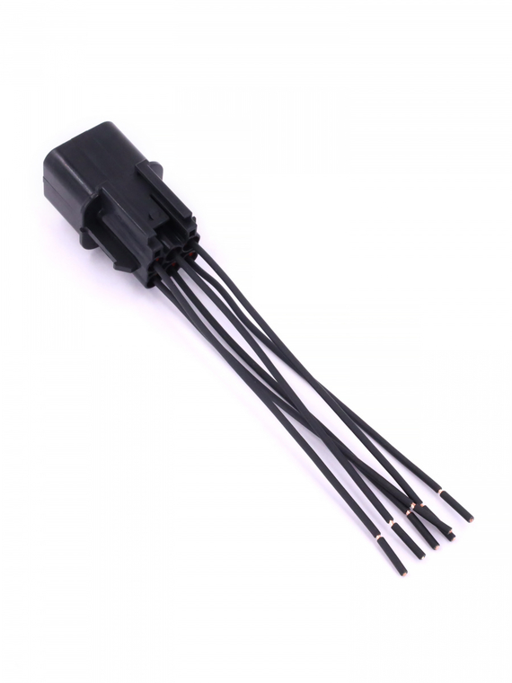 Разъем PB621-06020 6-ти конт. фар, для а/м Chevrolet,Hyundai,Daewoo,Kia с проводами,VOLTON