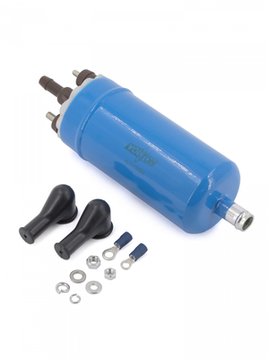 Электробензонасос (мотор + крепеж) ГАЗ под хомут/ BMW/ Jaguar/Renault/ Citroen/Mercedes-Benz