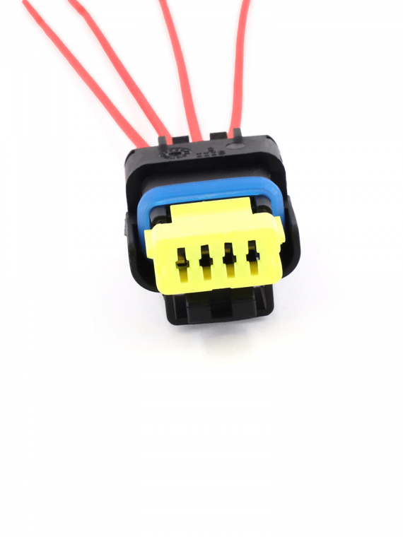 Разъем 211PC042S4021 4 контакта бензонасоса, заднего фонаря для Lada (ВАЗ), Renault с проводом,VOLTON