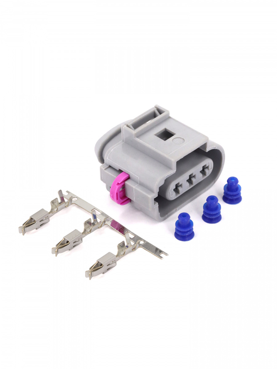 Разъем 1J0973723G 3-х контактный повторителя поворота, датчика распредвала VAG,VOLTON