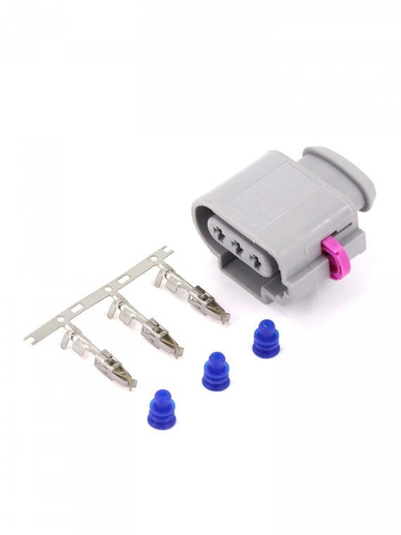 Разъем 1J0973723G 3-х контактный повторителя поворота, датчика распредвала VAG,VOLTON