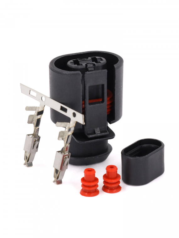 Разъем 357973202 2-х контактный для а/м VAG, Mercedes, MAN,VOLTON