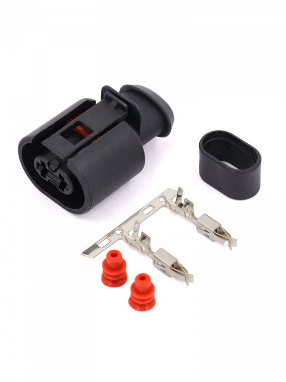 Разъем 357973202 2-х контактный для а/м VAG, Mercedes, MAN,VOLTON