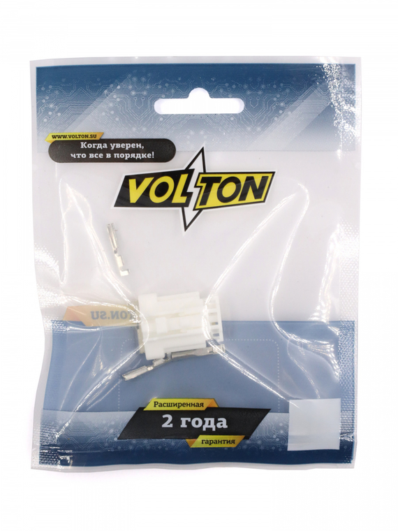 Разъем 6098-6945 4-х конт, к замку двери багаж. для а/м Lada (ВАЗ) Vesta,VOLTON