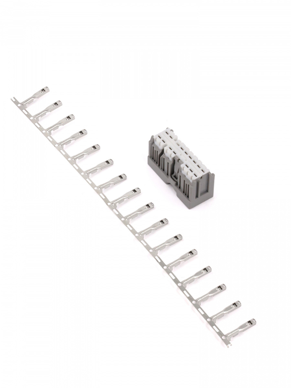 Разъем 6098-6958 16-ти конт, к подрул. переключ. света для а/м Lada (ВАЗ) Vesta,VOLTON