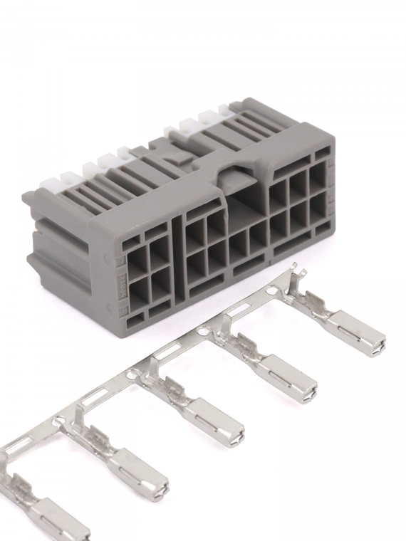 Разъем 6098-6958 16-ти конт, к подрул. переключ. света для а/м Lada (ВАЗ) Vesta,VOLTON