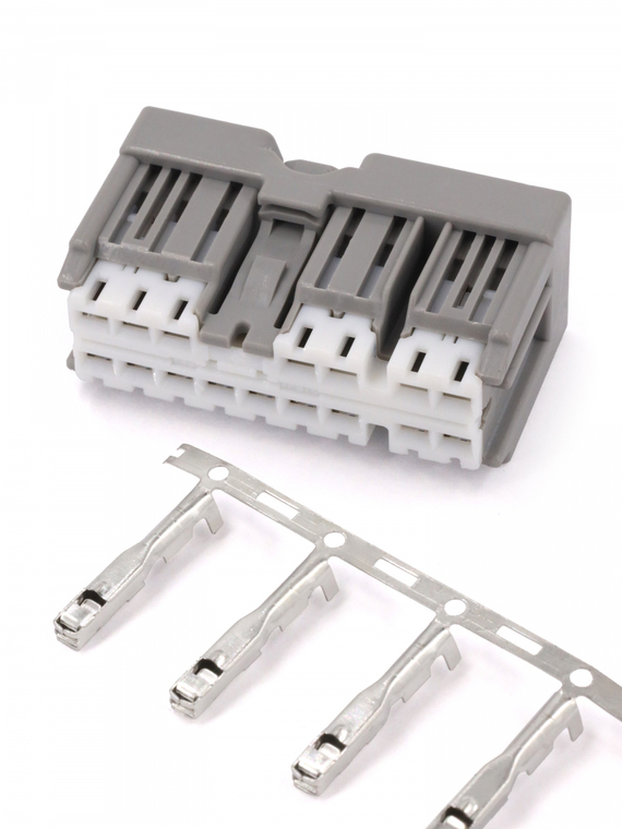 Разъем 6098-6958 16-ти конт, к подрул. переключ. света для а/м Lada (ВАЗ) Vesta,VOLTON