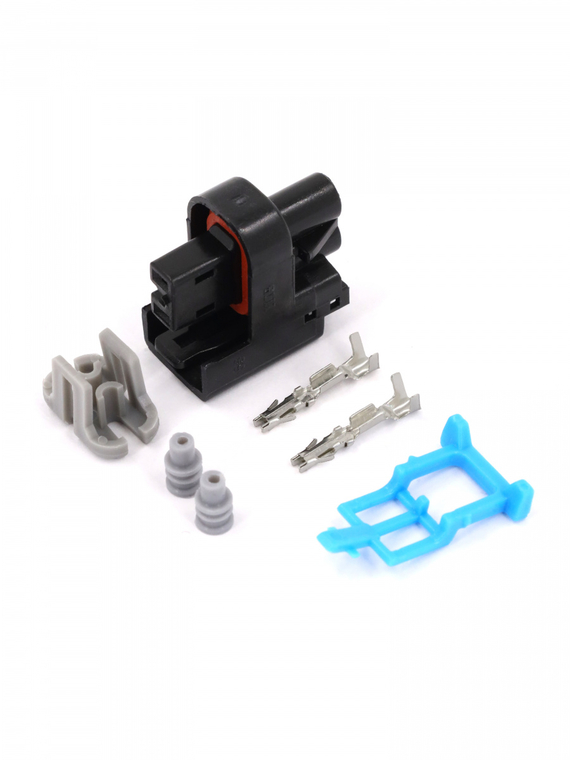 Разъем 15326181 2-х контактный топливной форсунки LANOS,VOLTON