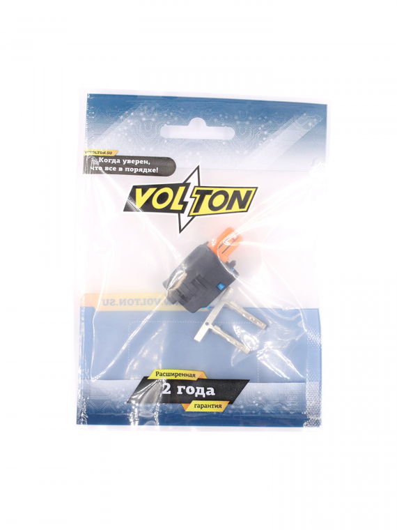 Разъем F387300 2 контакта клапана адсорбера для Lada (ВАЗ), Renault,VOLTON