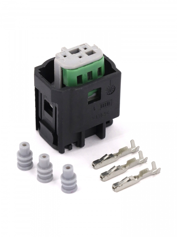 Разъем 1J0972483 3 контакта датчика качества воздуха для Seat, Skoda, Volkswagen,VOLTON