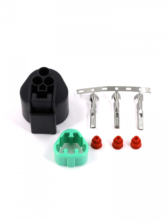Разъем PB62503027 3 контакта ДХО, ПТФ, электрокорректора фар, боковых повторителей поворота,VOLTON