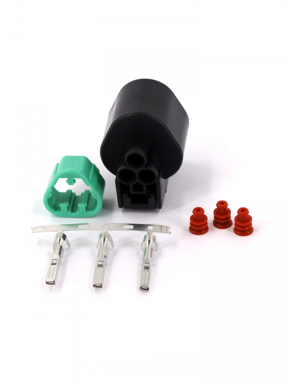 Разъем PB62503027 3 контакта ДХО, ПТФ, электрокорректора фар, боковых повторителей поворота,VOLTON