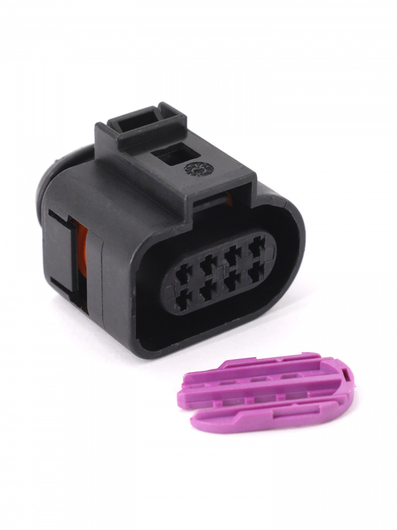 Разъем 1J0973714 8-ми контактный КПП, двери VAG,VOLTON