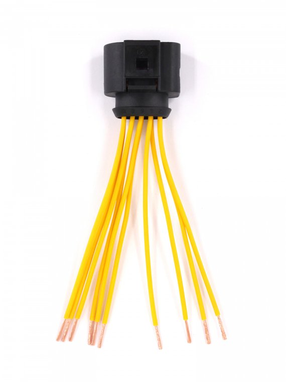 Разъем 1J0973715 10 контактов замка двери для Audi, Skoda с проводом,VOLTON