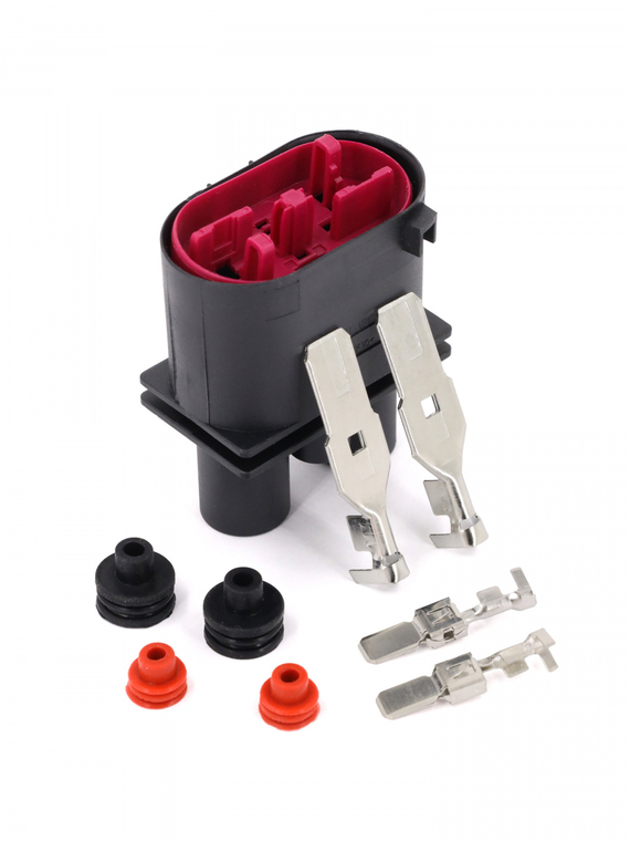 Разъем 1J0906444 4 контакта вентилятора охлаждения двигателя для Audi, Seat, Skoda, Volkswagen,VOLTON