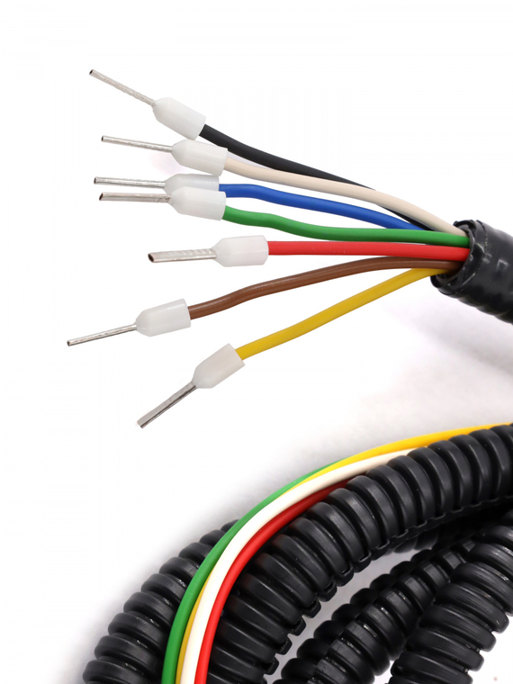 Установочный комплект фаркопа универсальный 7 PIN 1,5м VOLTON