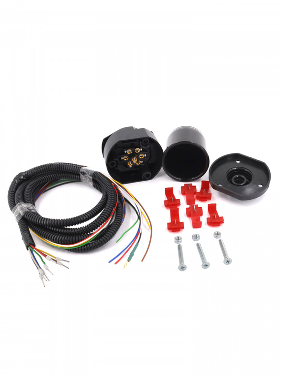 Установочный комплект фаркопа универсальный 7 PIN 1,5м VOLTON
