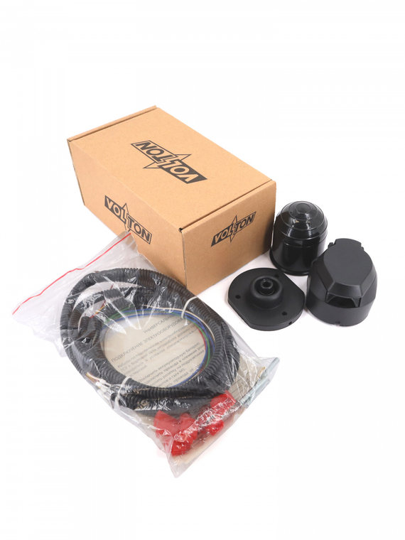 Установочный комплект фаркопа универсальный 7 PIN 2м VOLTON