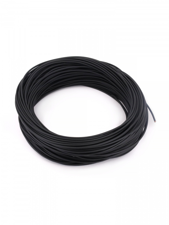 Провод ПВАМ 1,5 кв.мм, 50м (черный)