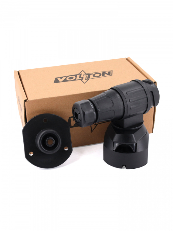 Вилка+розетка прицепа (фаркопа) 13 конт. пластик для авто ПАО КАМАЗ,ПАО ГАЗ, ОАО МАЗ и др.,VOLTON