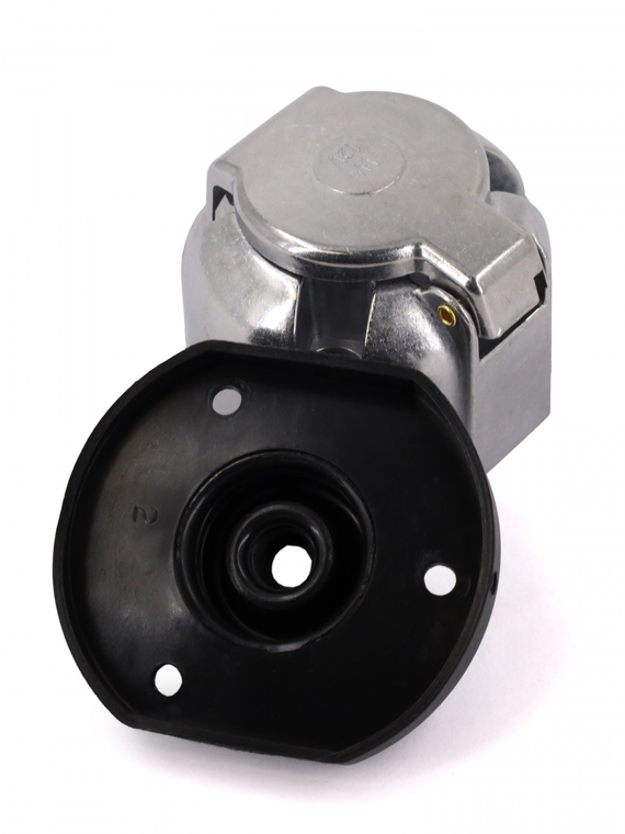 Розетка соединительная 7 конт. металл для авто ПАО КАМАЗ,ПАО ГАЗ,ОАО МАЗ и др.,VOLTON