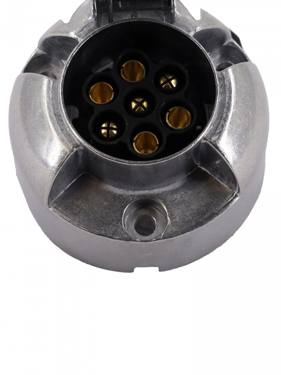 Розетка соединительная 7 конт. металл для авто ПАО КАМАЗ,ПАО ГАЗ,ОАО МАЗ и др.,VOLTON