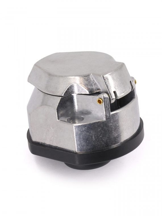 Розетка соединительная 7 конт. герм. металл для авто ПАО КАМАЗ,ПАО ГАЗ,ОАО МАЗ и др.,VOLTON