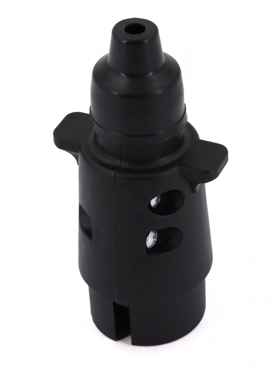 Вилка прицепа (фаркопа) 7 конт. пластик для авто ПАО КАМАЗ,ПАО ГАЗ,ОАО МАЗ и др.,VOLTON