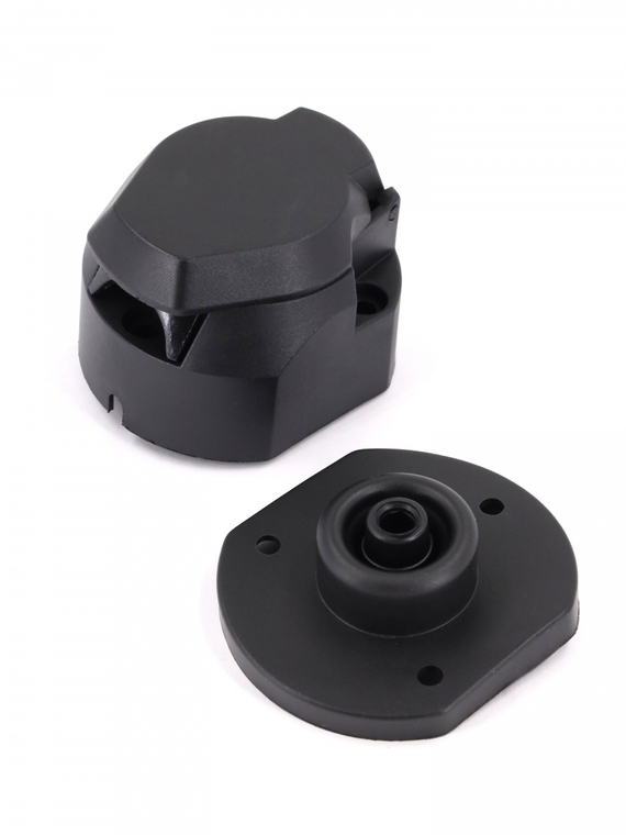 Розетка соединительная 7 конт. пластик герм. для авто ПАО КАМАЗ,ПАО ГАЗ,ОАО МАЗ и др.,VOLTON