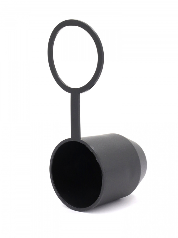 Колпак защитный шара фаркопа с держателем черный, VOLTON