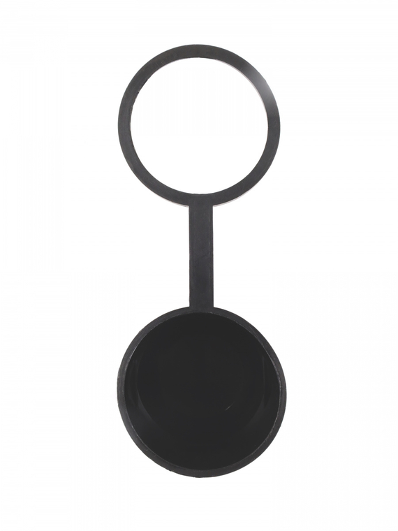 Колпак защитный шара фаркопа с держателем черный, VOLTON