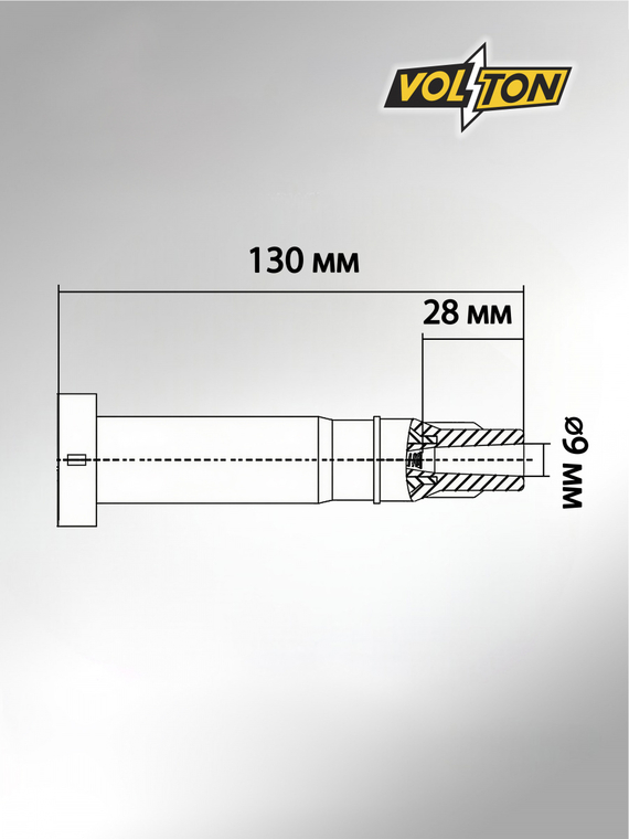Наконечник катушки зажигания Chevrolet/ Daewoo Cobalt (11-)/ Gentra (13-) 1.5I/ Spark (09-) 