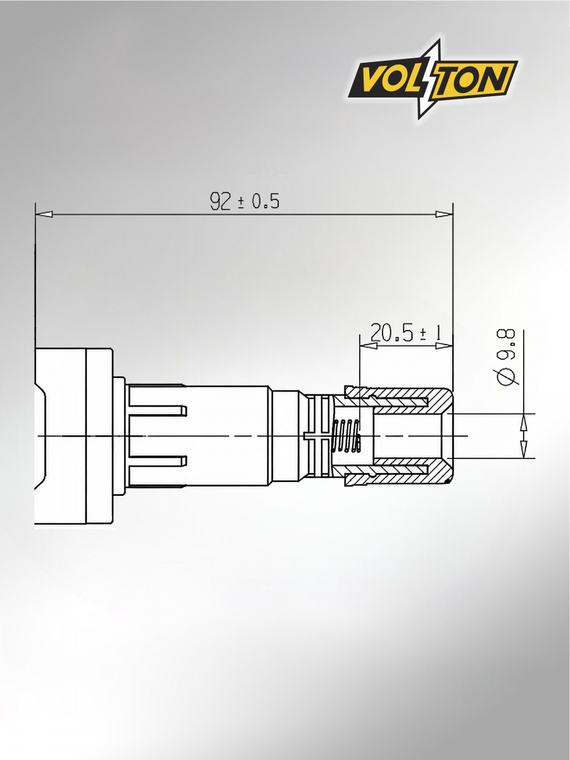Наконечник катушки зажигания HONDA CIVIC IX (12-)/CR-V (12-) 1.8I/2.0I 