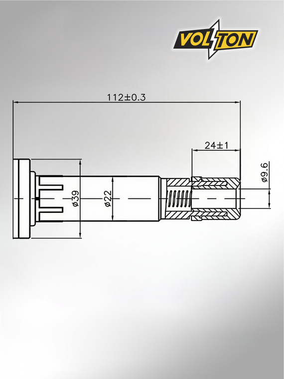 Наконечник катушки зажигания HONDA CR-V (06-)/CR-V (12-)/ACCORD (12-) 2.4I 