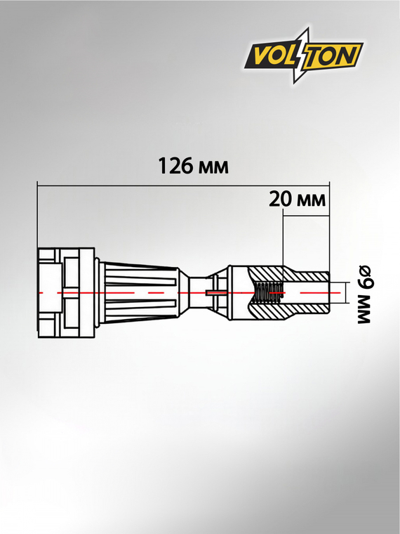 Наконечник катушки зажигания Hyundai Santa FE (12-)/KIA SORENTO (14-) 2.4I 
