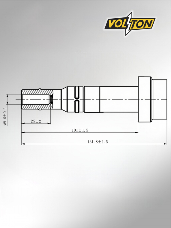 Наконечник катушки зажигания KIA Picanto (11>) 1,2 / PIO III (10>) 1,25 