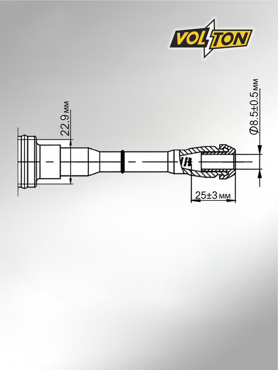 Наконечник катушки зажигания Nissan Qashqai (13>)/X-TRAIL (14>)/Juke (10>) 1.6I/2.0I 