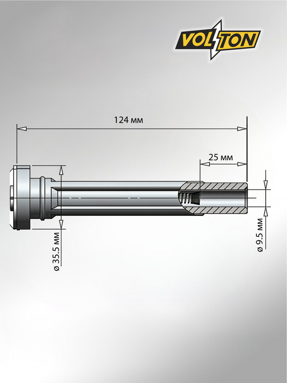 Наконечник катушки зажигания Suzuki Grand Vitara (05>)/SX4 (06>) 2.0I 